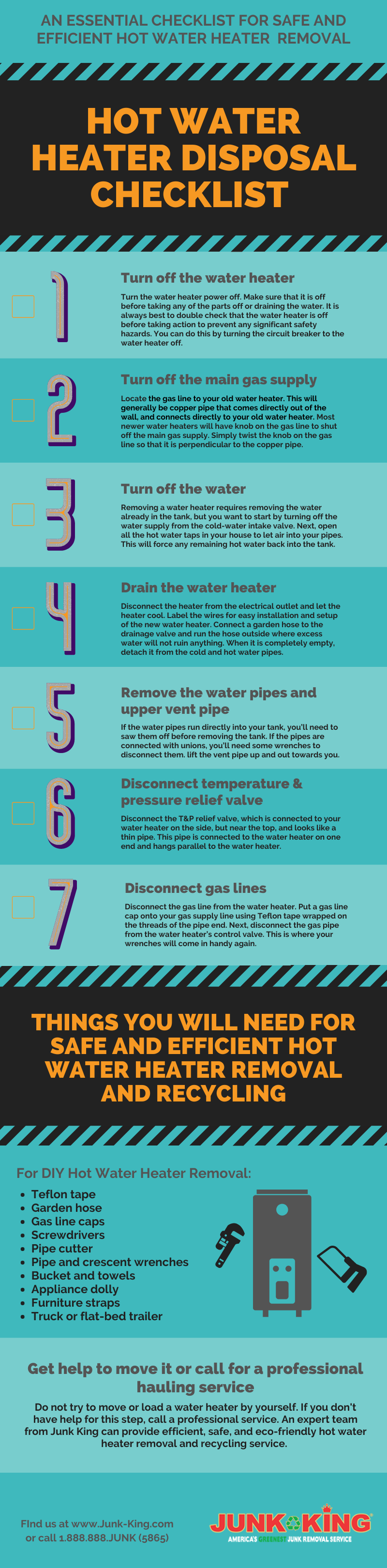 hot-water-heater-disposal-checklist
